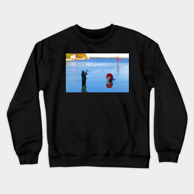 Fishermen Crewneck Sweatshirt by EileenMcVey